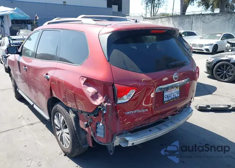 2017 Nissan Pathfinder S from USA, damaged, VIN 5N1DR2MN3HC637639